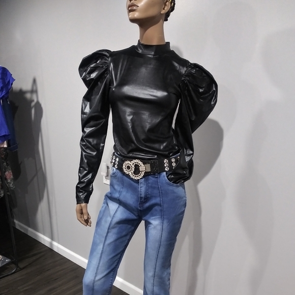 💥 Glamorous /mutton sleeve/ shirt - Picture 4 of 5